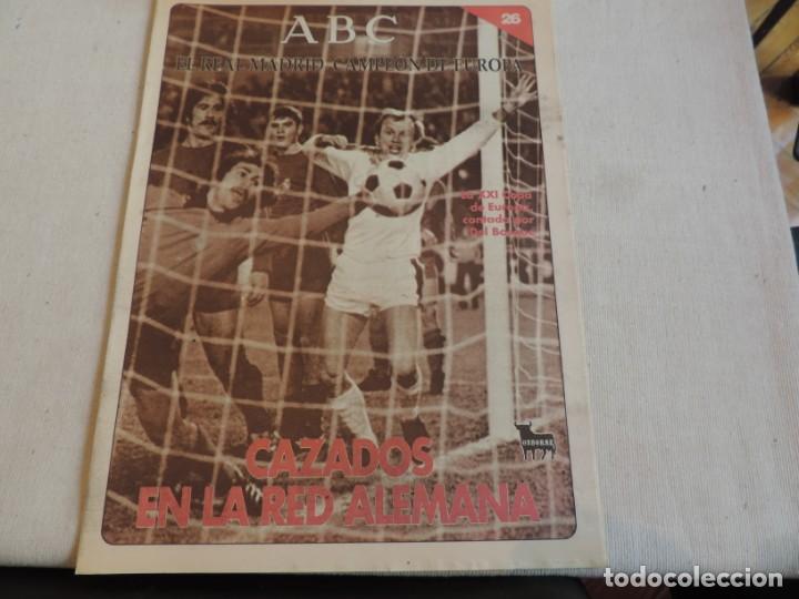 Coleccionismo deportivo: Extra ABC n&ordm;26 El Real Madrid, Campe&oacute;n de Europa. Cazados en la red alemana