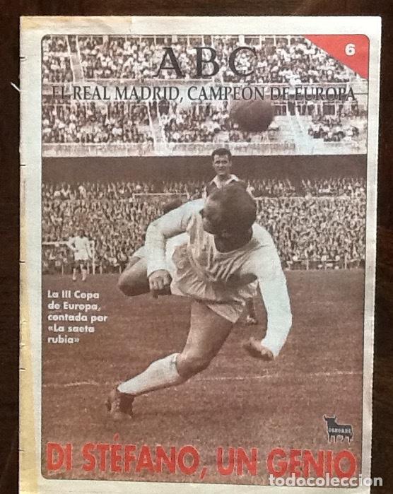 Coleccionismo deportivo: REAL MADRID CAMPEON DE EUROPA. FASCICULO 6 - ABC - ENVIO INCLUIDO.