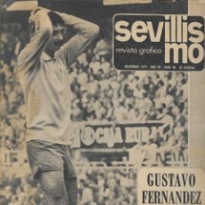 Coleccionismo deportivo: 2837. SEVILLISMO. NOVIEMBRE 1977.