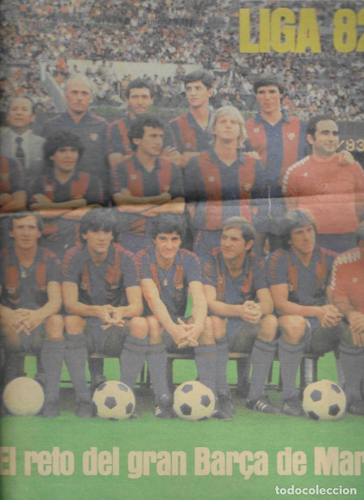 Coleccionismo deportivo: 2841. EL PERIODICO DE CATALUNYA. SUPLEMENTO DEPORTIVO 4 SEPTIEMBRE 1982. LIGA 82-83. MARADONA