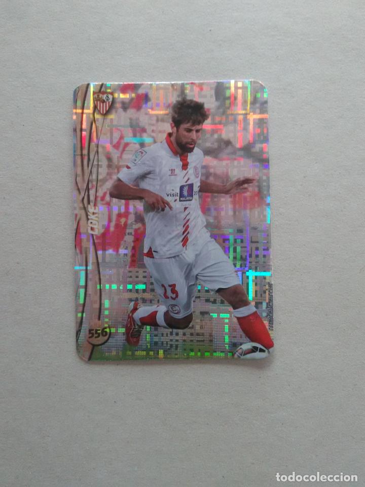 Coleccionismo deportivo: 556 COKE SEVILLA TOP TETRIS CROMO F&Uacute;TBOL FICHAS LIGA QUIZ GAME 2014-2015 MUNDICROMO LIGA 14-15