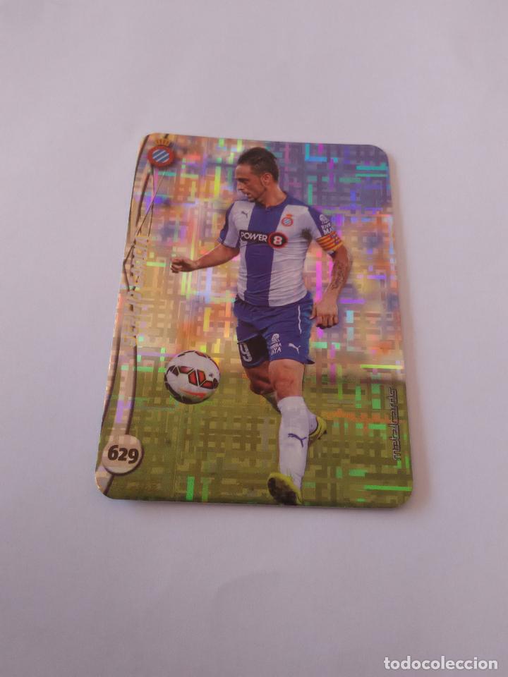 Coleccionismo deportivo: 629 SERGIO GARC&Iacute;A ESPA&Ntilde;OL ESPANYOL TOP TETRIS CROMO F&Uacute;TBOL FICHAS 2014-2015 MUNDICROMO LIGA 14-15