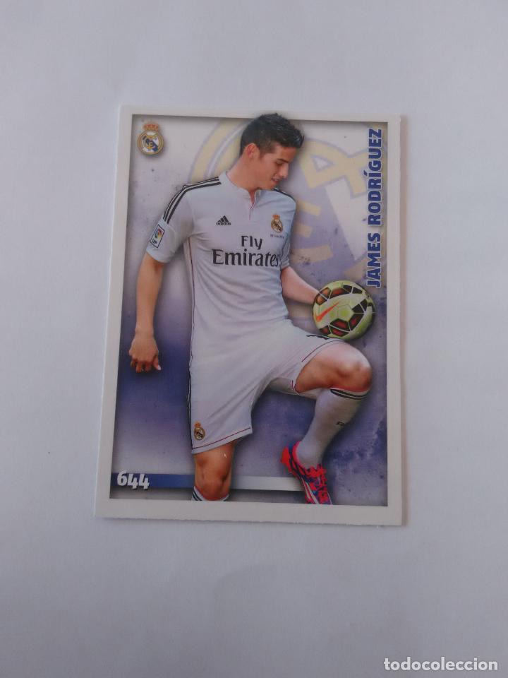 Sammelleidenschaft Sport: 644 JAMES RODR&Iacute;GUEZ REAL MADRID FICHAJE CROMO TARJETA F&Uacute;TBOL FICHAS 2014-2015 MUNDICROMO LIGA 14-15