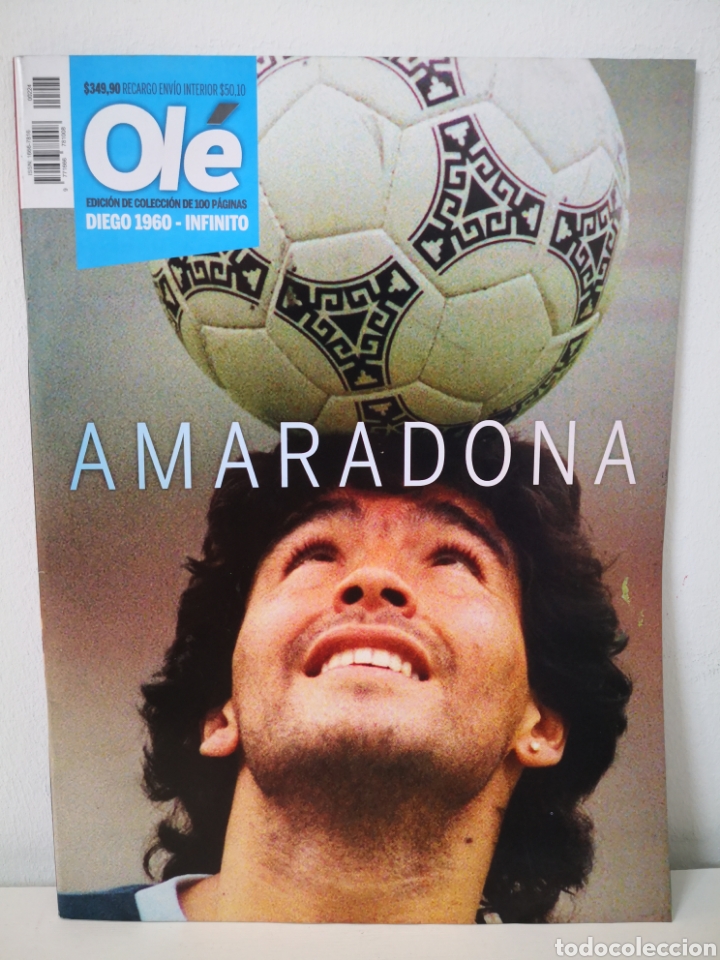 Coleccionismo deportivo: AMARADONA - REVISTA ESPECIAL DIARIO OL&Eacute; MARADONA DIEGO 1960-INFINITO / DICIEMBRE 2020