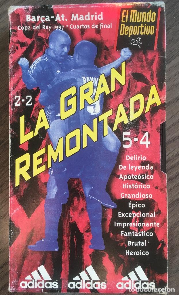 Sports collectibles: FC Barcelona. VHS. Bar&ccedil;a. La gran remontada. Pizzi. Buen estado.