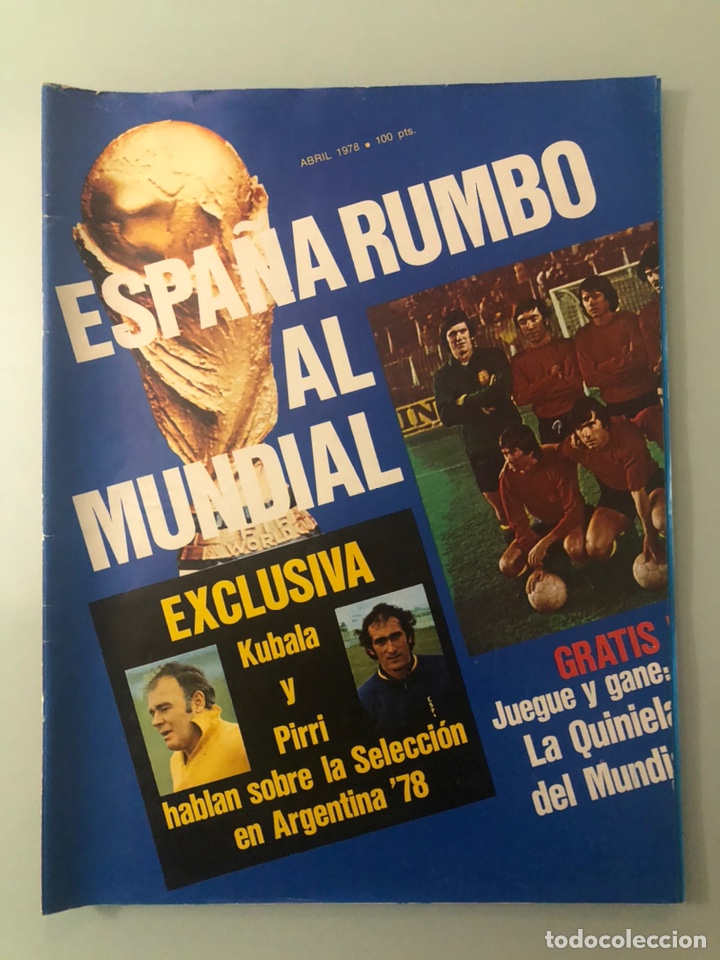 Sports collectibles: Espa&ntilde;a rumbo al Mundial 1978