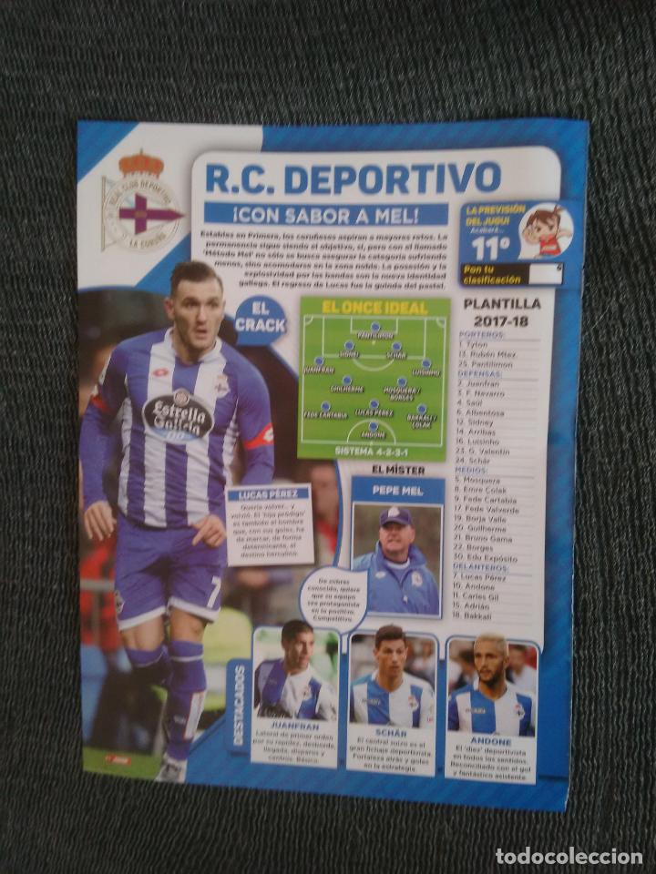 Collectionnisme sportif: LUCAS P&Eacute;REZ DEPORTIVO CORU&Ntilde;A IAGO ASPAS CELTA REPORTAJE 2 P&Aacute;G REVISTA JUG&Oacute;N 2017-2018 LIGA 17-18