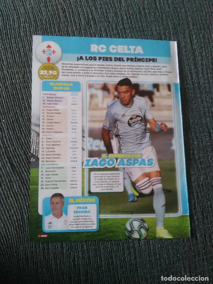Colecionismo desportivo: IAGO ASPAS CELTA VIGO FEKIR GUARDADO LOREN BORJA IGLESIAS REAL BETIS REPORTAJE 2 P&Aacute;G REVISTA JUG&Oacute;N