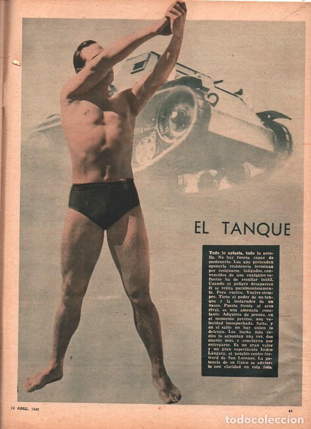 1940 el grafico # 1083 isidro langara el tanque - Comprar Revistas y  Periódicos Antiguos Fútbol en todocoleccion - 238153880