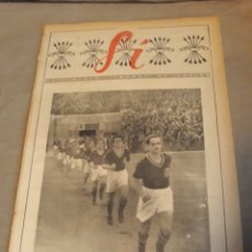 Coleccionismo deportivo: SUPLEMENTO SEMANAL DE ARRIBA N° 19. DEL 10 DE MAYO DE 1942. DEDICADO AL FÚTBOL ESPAÑOL.. Lote 240770065