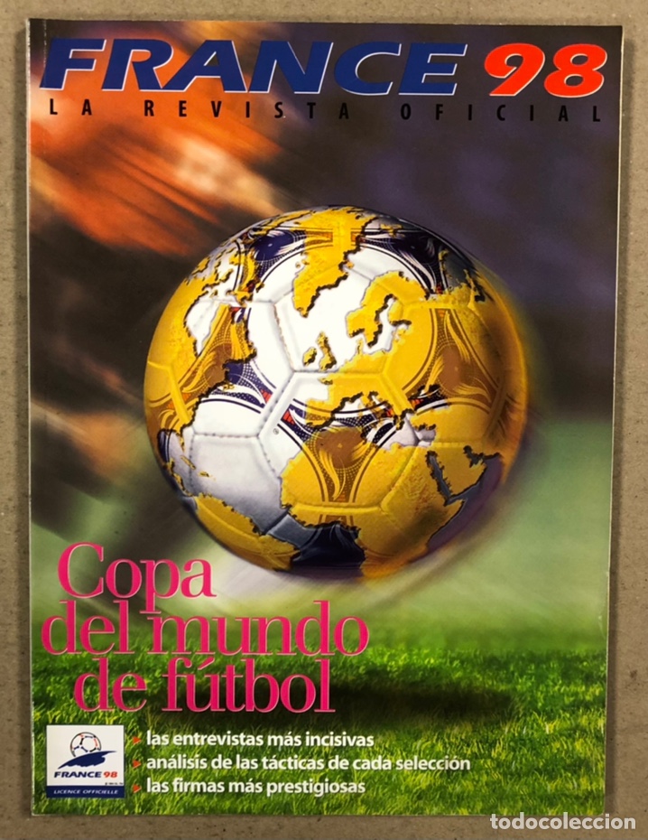 Coleccionismo deportivo: FRANCE 98 LA REVISTA OFICIAL COPA DEL MUNDO DE F&Uacute;TBOL.