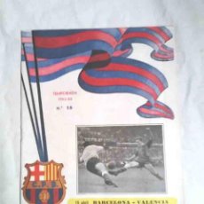 Coleccionismo deportivo: REVISTA BOLETIN CLUB FUTBOL BARCELONA Nº 15 TEMPORADA 1952 - 53