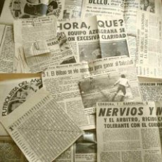 Coleccionismo deportivo: LIGA DE FUTBOL 1972-72 (RECORTES Y HOJAS DE PRENSA) FUTBOLISTA DEL AÑO, ALLEN, AT. BILBAO, BARÇA. Lote 250231090