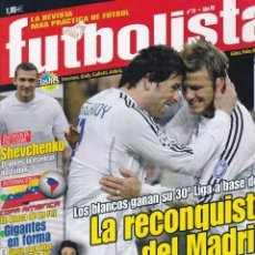 Coleccionismo deportivo: REVISTA FUTBOLISTA : LA RECONQUISTA DEL MADRID. Lote 251146640