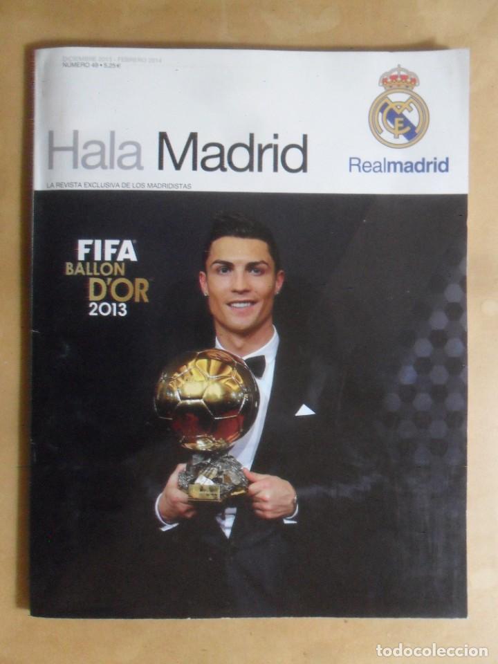 Coleccionismo deportivo: REVISTA HALA MADRID N&ordm; 49 - REAL MADRID - CRISTIANO RONALDO BALON DE ORO ** CON POSTER GRAN FORMATO