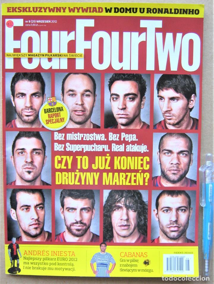 Sports collectibles: REVISTA FOURFOURTWO FC BARCELONA EXTRA 2012-13 TODO DEL CLUB EN POLACO 82 PAGINAS REV402
