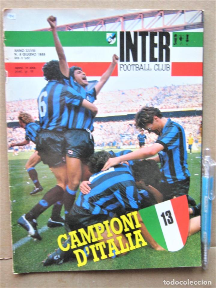 Sammelleidenschaft Sport: REVISTA RIVISTA INTER FOOTBALL CLUB MILAN MILANO ESPECIAL 13&ordm; CAMPIONI ITALIA 1989 EXTRA CALCIO REV9