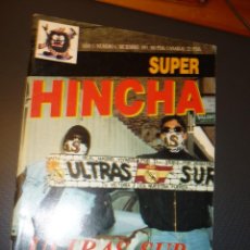 Coleccionismo deportivo: REVISTA ULTRAS SUPER HINCHA NUMERO 6-DICIEMBRE 1993-ULTRAS SUR (I). Lote 266054658