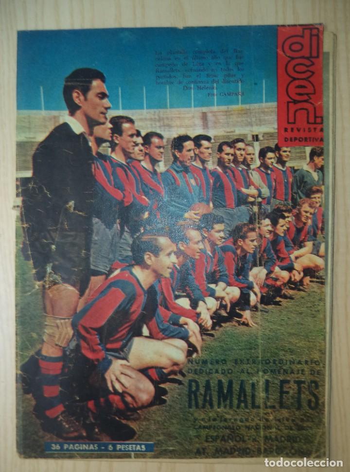 Coleccionismo deportivo: PERIODICO REVISTA 'DICEN' 1962