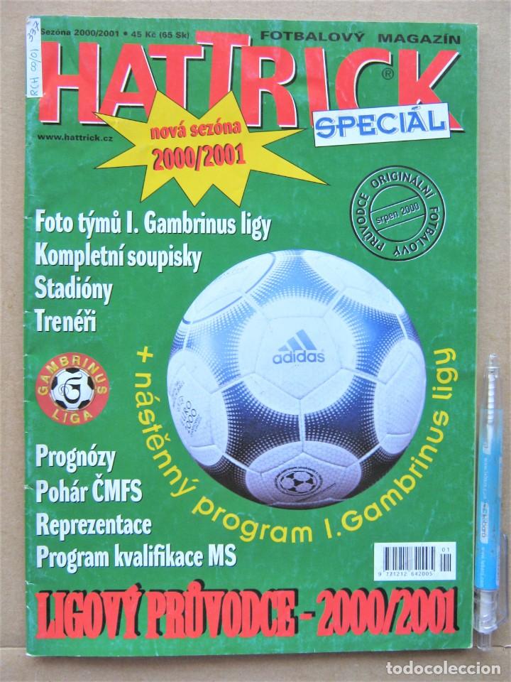 Sports collectibles: REVISTA HATTRICK CZECH REPUBLIC EXTRA LIGA 2000-01 LIGOVY PRUVODCE GAMBRINUS 1 LIGY MAGAZINE REV337