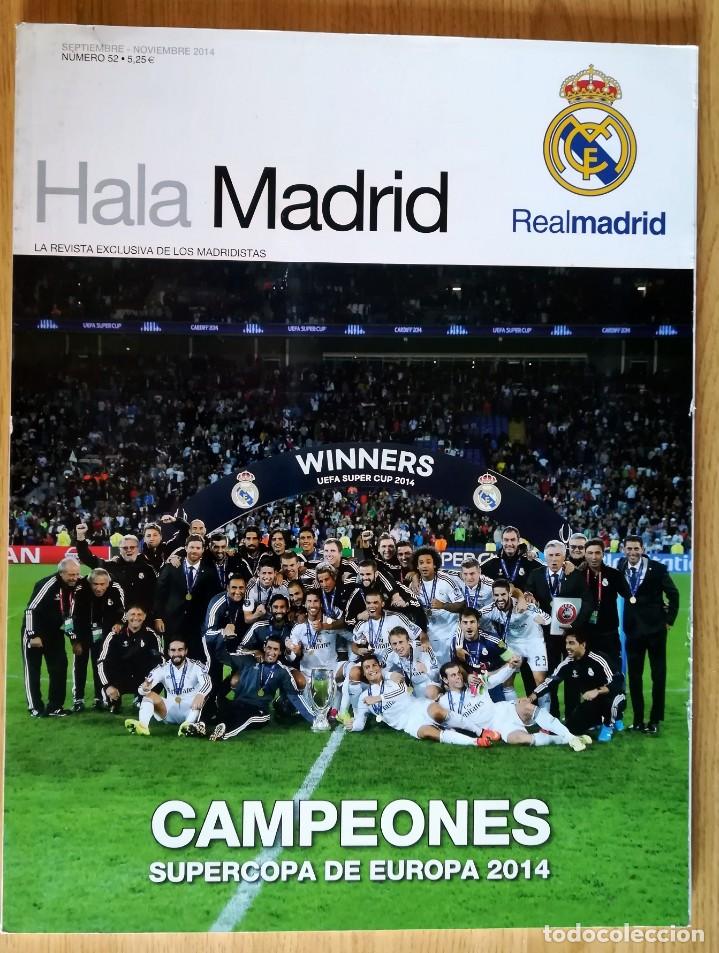Coleccionismo deportivo: REVISTA HALA MADRID NUMERO 52 NOV 2014 WINNERS UEFA SUPER CUP SUPERCOPA EUROPA CRISTIANO RONALDO