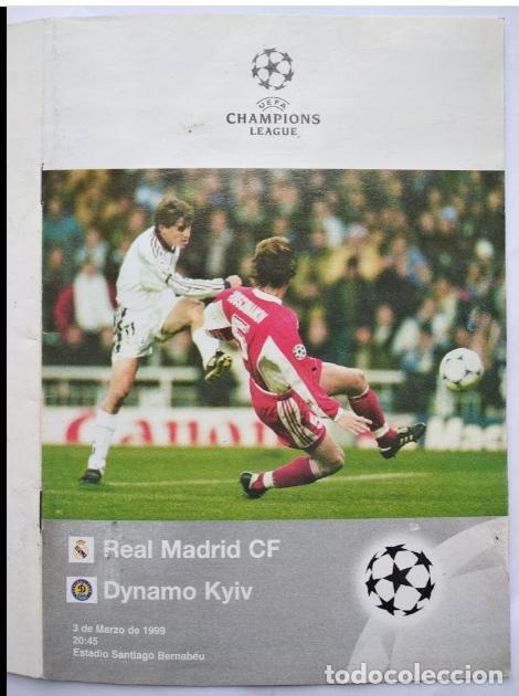 official program uefa champions league 1998-99 - Buy Other