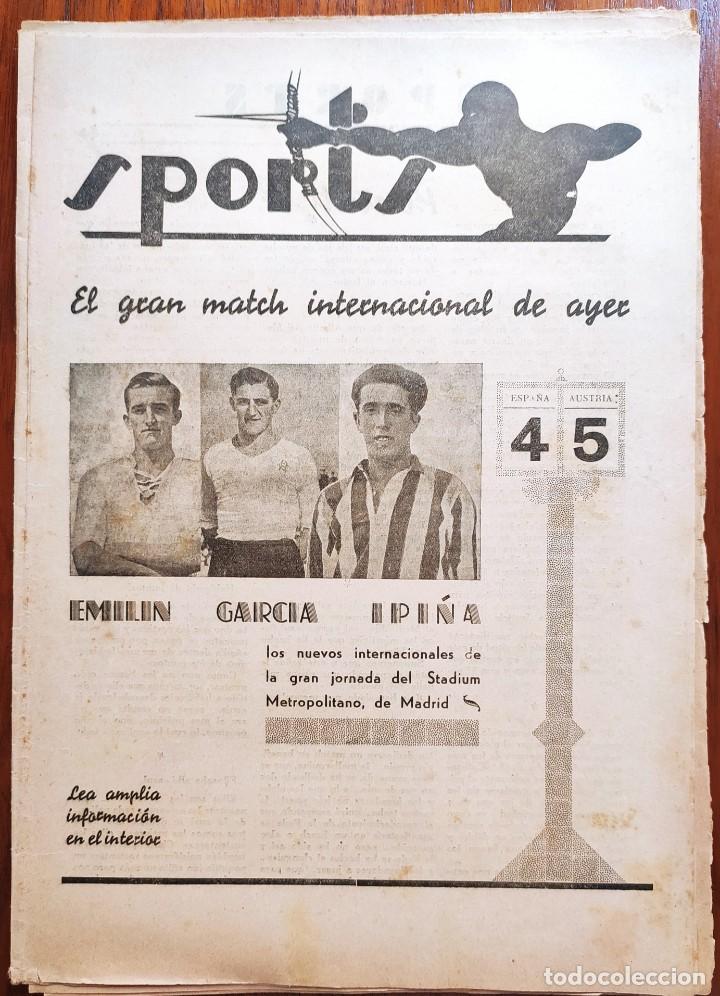 Coleccionismo deportivo: SEMANARIO SPORTS. PALMA MALLORCA. 1936. IBERIA, SOLEDAD, MALLORCA, CONSTANCIA, GIMNASTICA...