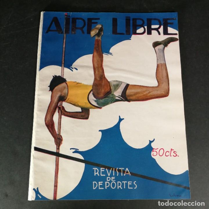 Collezionismo sportivo: Revista Deportes Aire Libre N&ordm; 38 1924 H&iacute;pica Nataci&oacute;n