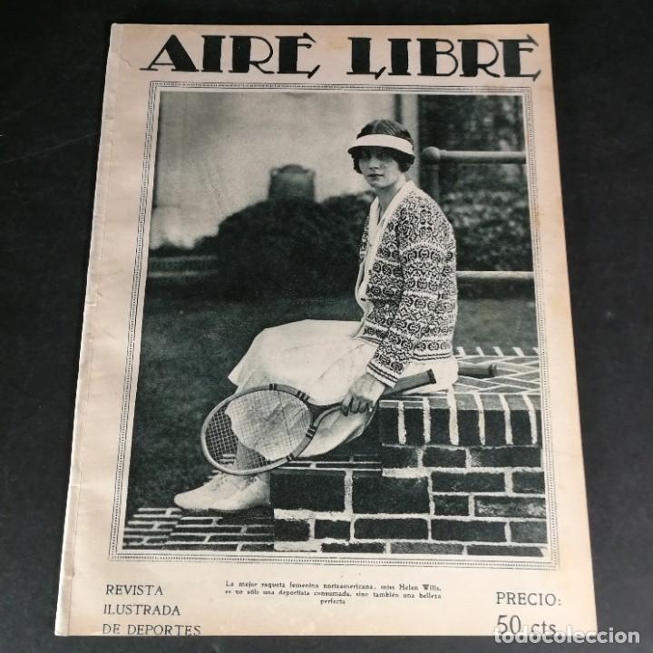 Sports collectibles: Revista Deportes Aire Libre N&ordm; 95 1925 F&uacute;tbol Real Sociedad Athletic Espa&ntilde;ol Sporting Gimn&aacute;stica