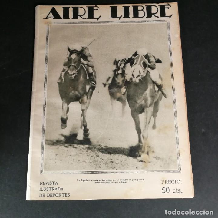 Sports collectibles: Revista Deportes Aire Libre N&ordm; 107 1925 F&uacute;tbol Argentina Paraguay Athletic Bilbao Praga Barcelona