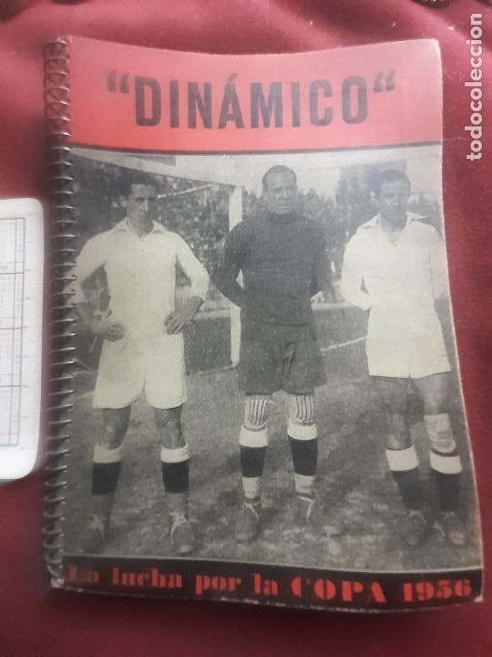 Coleccionismo deportivo: F&uacute;tbol. Din&aacute;mico la lucha por la copa 1956