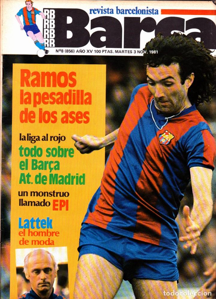 Sammelleidenschaft Sport: REVISTA FUTBOL BAR&Ccedil;A N&ordm; 8 CON POSTER