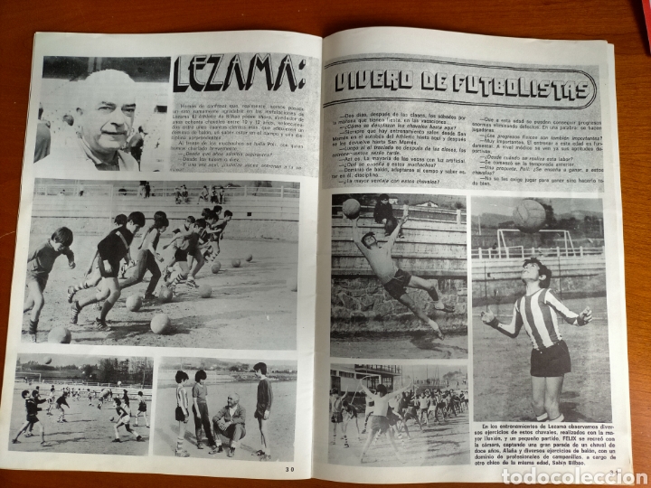 Coleccionismo deportivo: N° 5 Revista ATHLETIC 1973. Incluye Póster - Foto 5 - 272419438