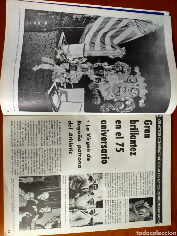 Coleccionismo deportivo: N° 9 Revista ATHLETIC 1973. Incluye Póster - Foto 5 - 272419948