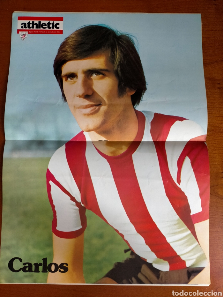 Coleccionismo deportivo: N° 14 Revista ATHLETIC 1974. Incluye Póster de Carlos - Foto 3 - 272422368