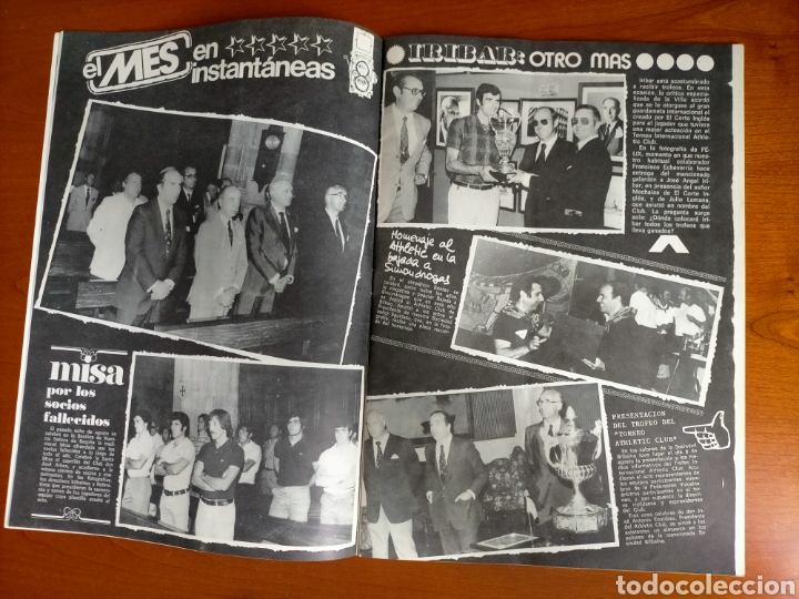 Coleccionismo deportivo: N° 21 Revista ATHLETIC 1974. Incluye Póster del Equipo. El Feyenoord gran campeón - Foto 4 - 272424038