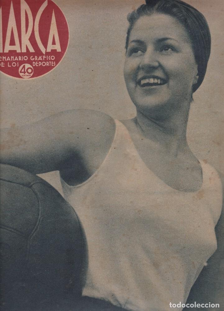 Collezionismo sportivo: Marca Ruth Hiller El Madrid vence al Valencia y Fernando Teran delantero Real Sociedad
