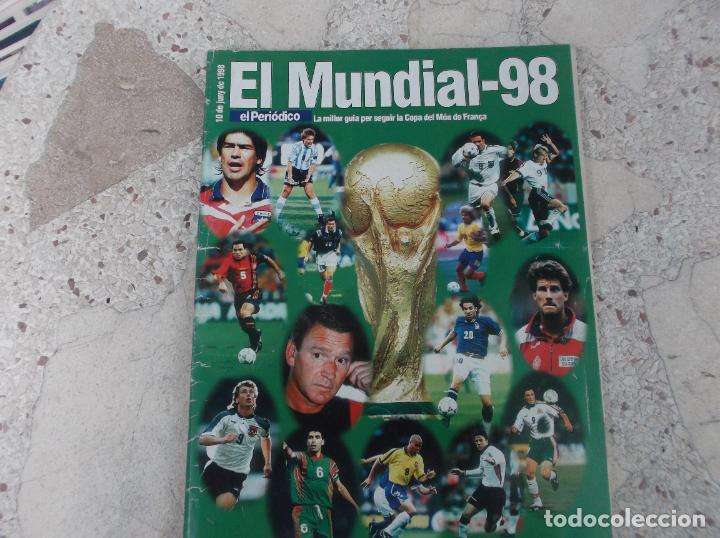 Colecionismo desportivo: el mundial -98, el periodico, juny 1998,