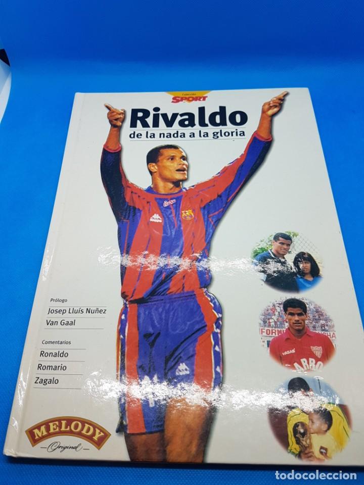 Coleccionismo deportivo: Libro Rivaldo Bar&ccedil;a - Foto 1