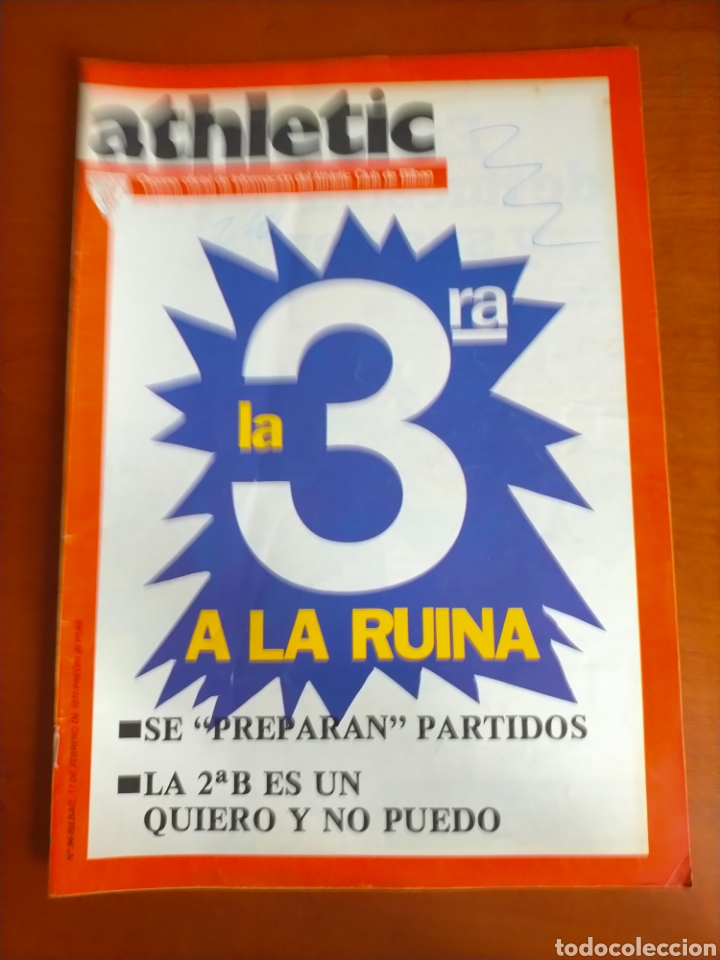 Coleccionismo deportivo: N&deg; 94 Revista ATHLETIC de 1977.