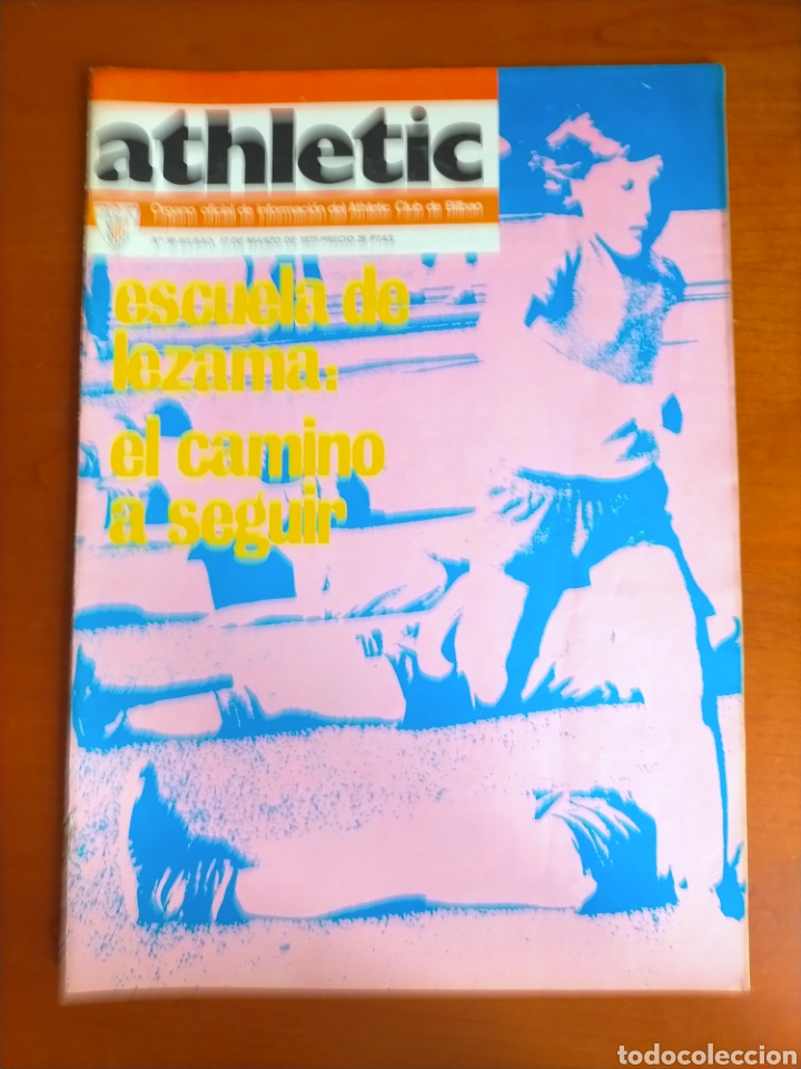 Coleccionismo deportivo: N&deg; 98 Revista ATHLETIC de 1977. Athletic Club de Bilbao
