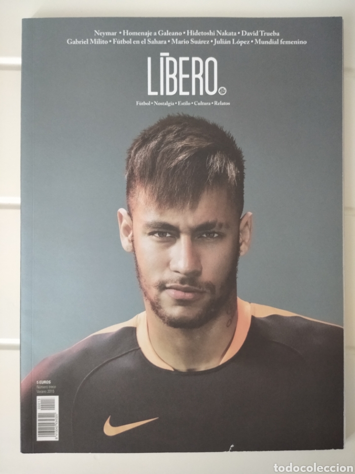 Coleccionismo deportivo: Revista L&iacute;bero n&deg; 13. Neymar. A&ntilde;o 2015