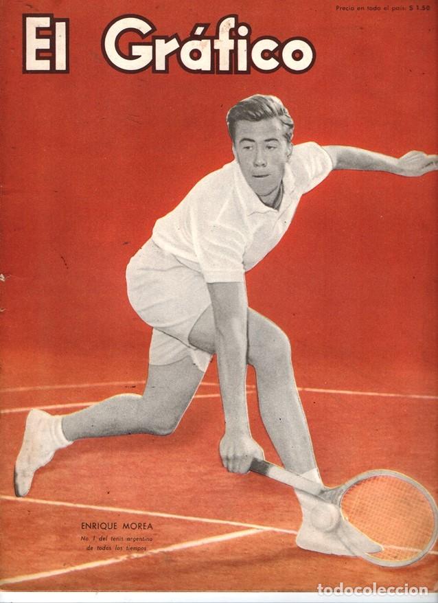 Coleccionismo deportivo: 1954 EL GRAFICO # 1822 CAMPEON DEL MUNDO ALEMANIA 3 vs HUNGRIA 2-1000 KM SPORT MONZA FANGIO GONZALEZ