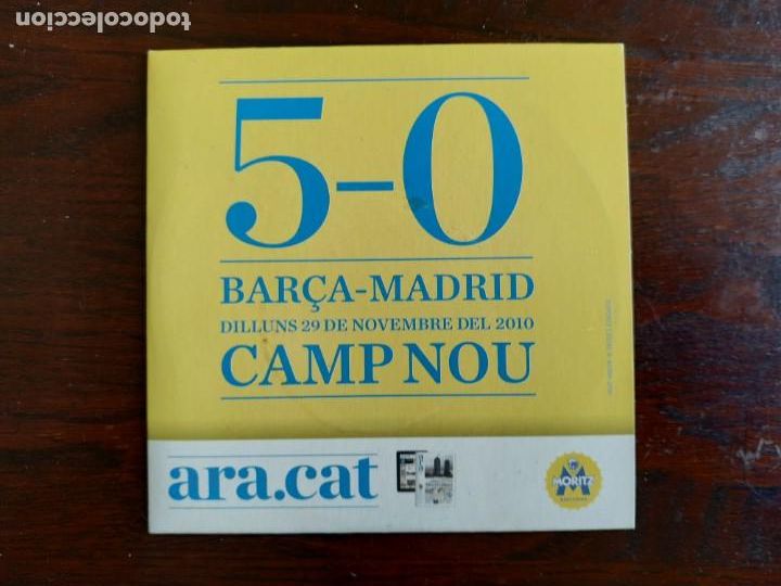 Coleccionismo deportivo: Un CD original, 5-0 retransmisi&oacute;n del partido de futbol Bar&ccedil;a &ndash; Madrid 29 noviembre 2010 Nou Camp