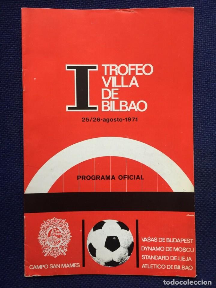 Sammelleidenschaft Sport: PROGRAMA OFICIAL I TORNEO Athletic Bilbao Vasas Standard Liege Dynamo Moscow