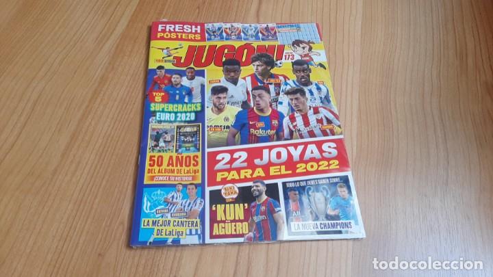 Coleccionismo deportivo: Revista Jug&oacute;n n&ordm; 173 -- Posters de Modric, Koke, Ilaix Moriba -- Messi -- 50 a&ntilde;os &aacute;lbum de la Liga