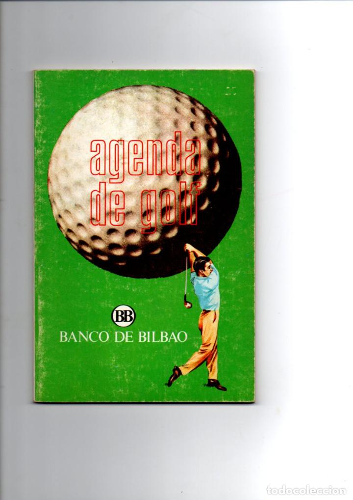 Sammelleidenschaft Sport: AGENDA DE GOLF. BANCO DE BILBAO Y REAL FEDERACION ESPA&Ntilde;OLA DE GOLF. 1973. VER DESCRICION....
