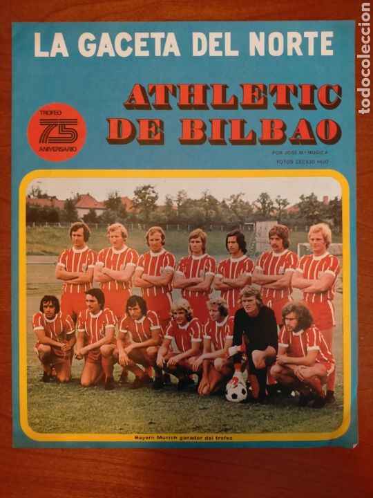 Sports collectibles: La Gaceta del Norte. 75 aniversario del Athletic Club de Bilbao