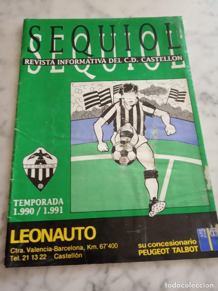 Coleccionismo deportivo: sequiol revista informativa del C.D. Casiellon n&ordm; 11 temporada 1990- 1991