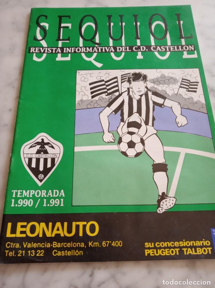 Collezionismo sportivo: sequiol revista informativa del C.D. Casiell&oacute;n n&ordm; 6 temporada 1992- 1993